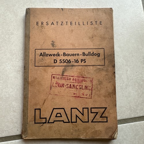 Lanz bulldog - lanz,