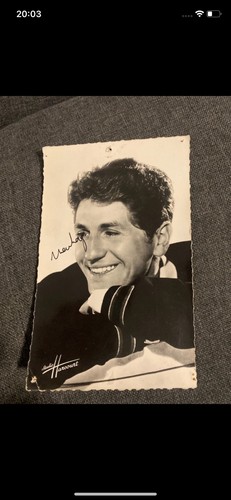 Carte postale chanteur marcel - ,