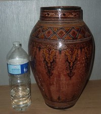 GRAND VASE DU MAGHREB artisanal Maroc Tunisie Nabeul Safi Fès ? 4,9 kg