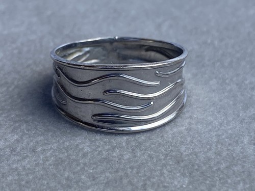 Magnifique bague blanc - bague, or