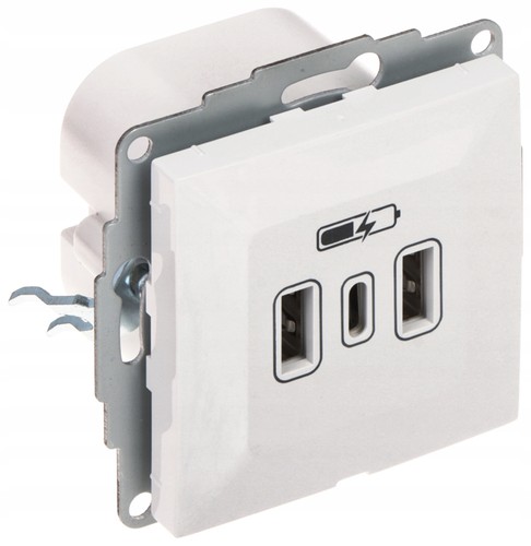 Prise murale usb - murale, elektro-plast