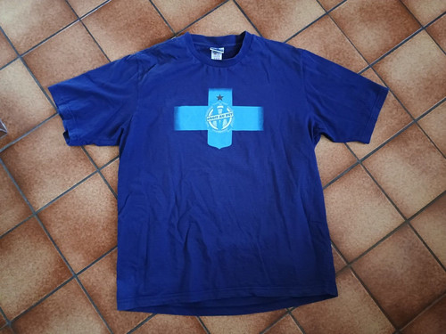 Tee shirt croix bleue - tee,