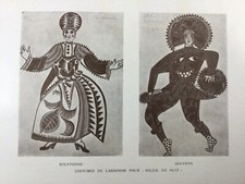 Marie Laurencin Ballet Russe Diaghilev 1930 Larionov Opéra Monte Carlo Cocteau