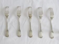 5 fourchettes SFAM - Métal argenté 84g - Support Métal Alliage Blanc