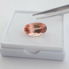 Salmon Tourmaline Madagascar Eye-Clean (8,10 carats)