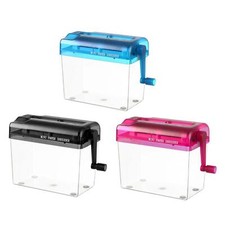 Mini broyeur de papier portatif, format A4, papeterie, broyeur de papier
