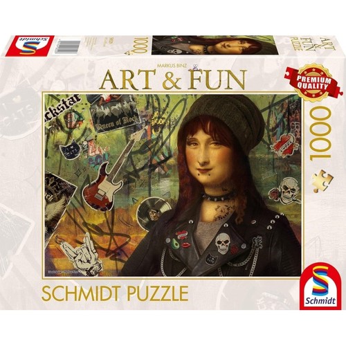 Puzzle schmidt la joconde - puzzle, :