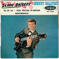 JOHNNY HALLYDAY 24.000 Baisers