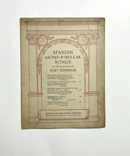 1918 spanish sacred secular - spanish,