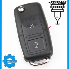 COQUE CLÉ POUR VW CADDY GOLF