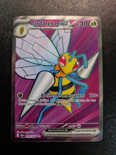 Carte pokémon dardargnan - carte,