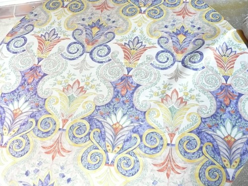 Important tissu ancien vintage - important,