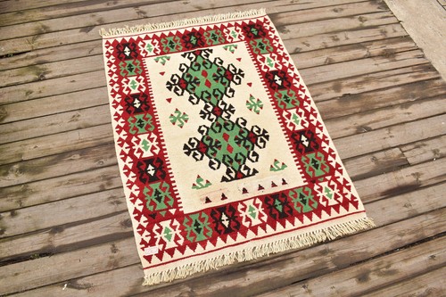 Tapis turc kilim x42 - tapis,