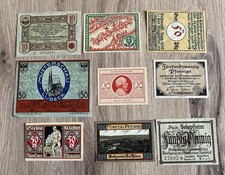 Lot De 15 Billets Allemand (Notgeld) (30)De 1920 A 1922 . Dans L’état