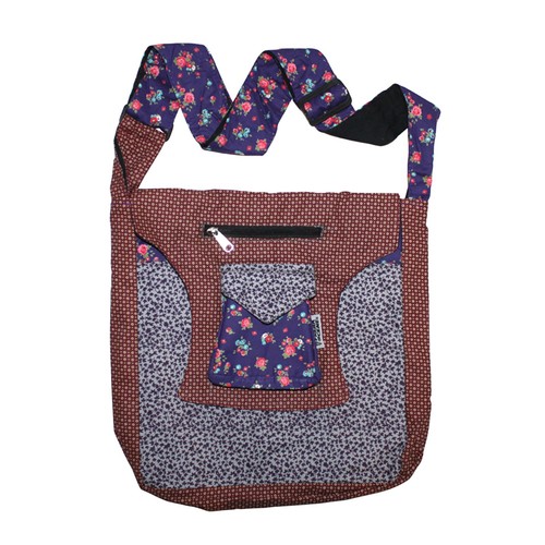Sac bandoulière tissu - tissu,
