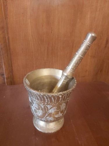 Mortier pilon bronze - mortier,
