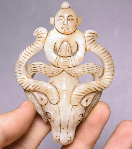 8cm old antique - antique, hetian