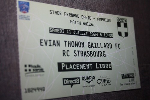 Ticket etg evian thonon - etg, v
