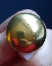 00318 bouton d'uniforme général généraux bombé doré 25mm DMR Paris militaire 