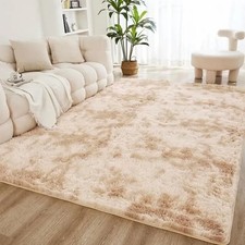 Tapis Salon Shaggy Beige 160 x