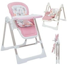 Baby Vivo Chaise Haute Chaise Haute pour Enfants Transat Réglable
