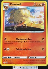 Carte pokemon feunard 023 - carte, 023/202