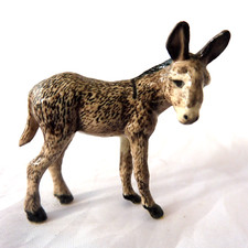 KLIMA K955 Miniature statuette en porcelaine - ANE ANON GRIS DONKEY