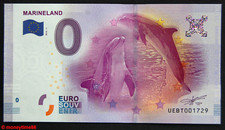 Billet touristique zero €uro, MARINELAND, 2016 neuf