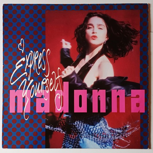 Madonna express yourself - "express, yourself"