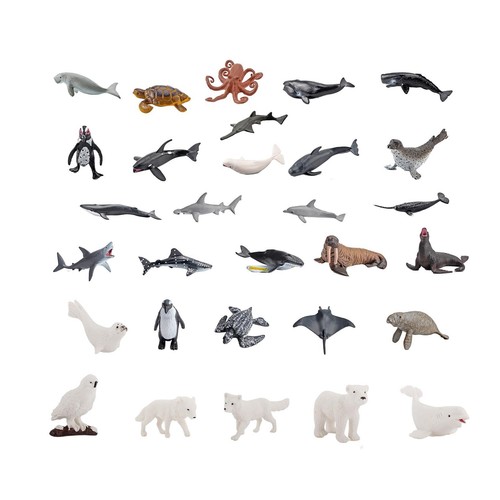 Figurines animaux marins 30 - figurines, d'animaux