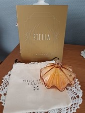 Boule de Noel Meisenthal Stella 2023 - Orange