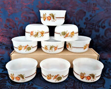 ARCOPAL * LEGUMES DU JARDIN * 9 ramequins coupelles 8,5 cm x 4,5 cm       