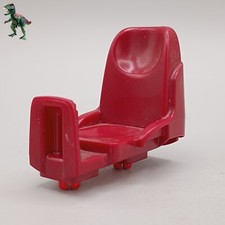 Playmobil siège rouge grenat