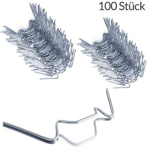 100x clips vitrage pour - vitrage,