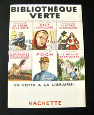 Bibliothèque verte catalogue