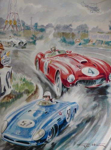 1954 mans hours ferrari - 1954,