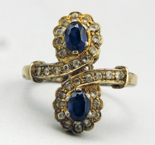 Vintage bague argent massif - vintage,