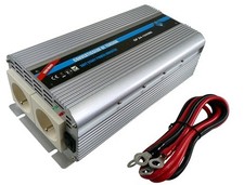 Convertisseur de tension 24V/ 220V 1000W avec 2 prises secteur