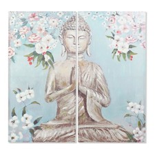 Toile DKD Home Decor Toile 140 x 3 x 140 cm Buda
