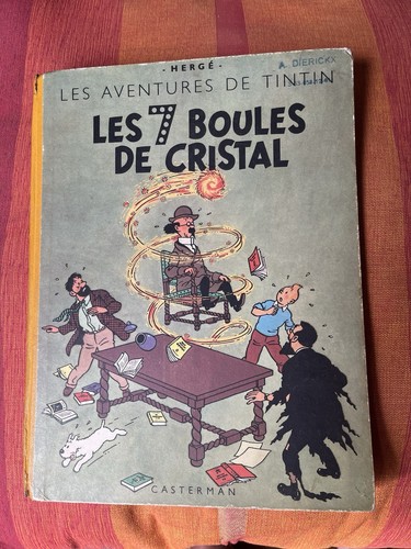 Tintin les sept boules - sept,