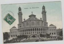 * lot de 2 cartes postales de Paris (75) - trocadéro et statue Strasbourg