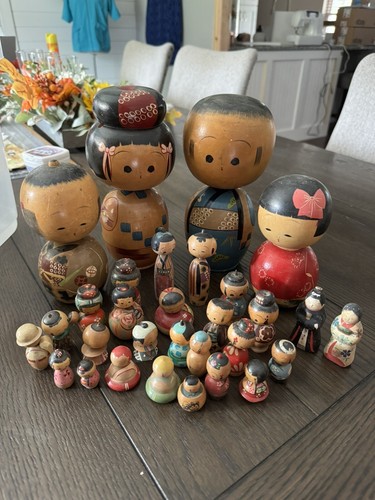 Japan kokeshi dolls antique - kokeshi,