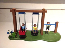 PLAYMOBIL BALANÇOIRE/ JEUX ENFANTS ÉCOLE PARC VACANCES CITY FUN