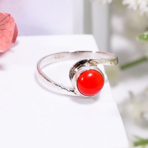 Bague cornaline naturelle