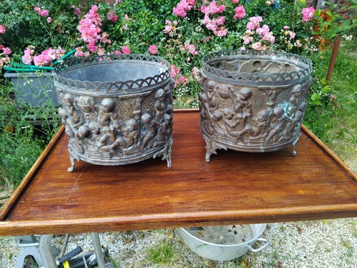 Caches pot laiton - 2, en