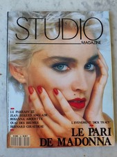 STUDIO MAGAZINE - le parrain anglade madonna 1990 - numéro 40