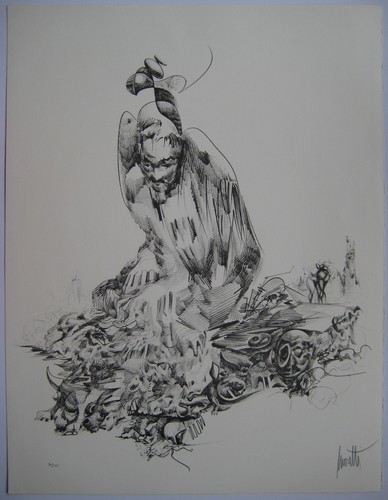 Moretti raymond lithographie - moretti,