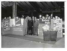 Stand de Bretocyl Graphité Bret - Oil, 1950 Vintage silver print Tirage argent