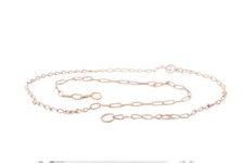 Chaîne Ancienne En Métal Fer