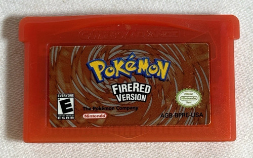 Pokémon fire red nintendo - pokémon,